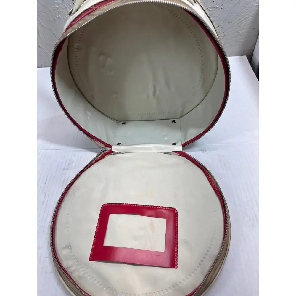 Betsy McCall's Pretty Pac‎ Doll Case Hatbox Carrying Travel Blue Dress Vintage